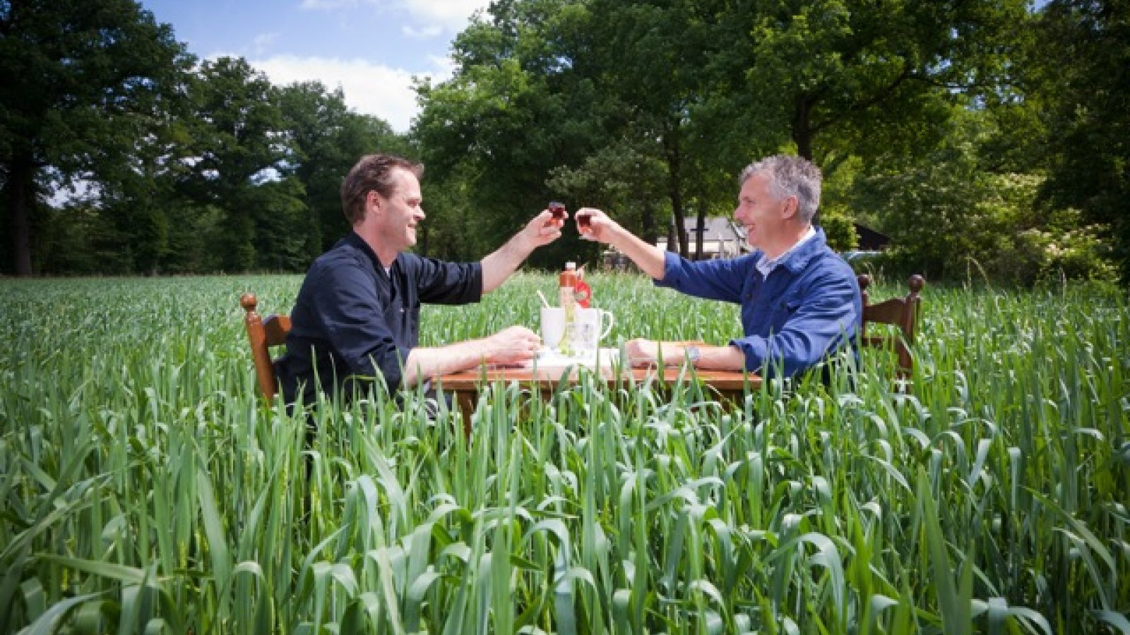 Pannenkoek uit eigen tuin