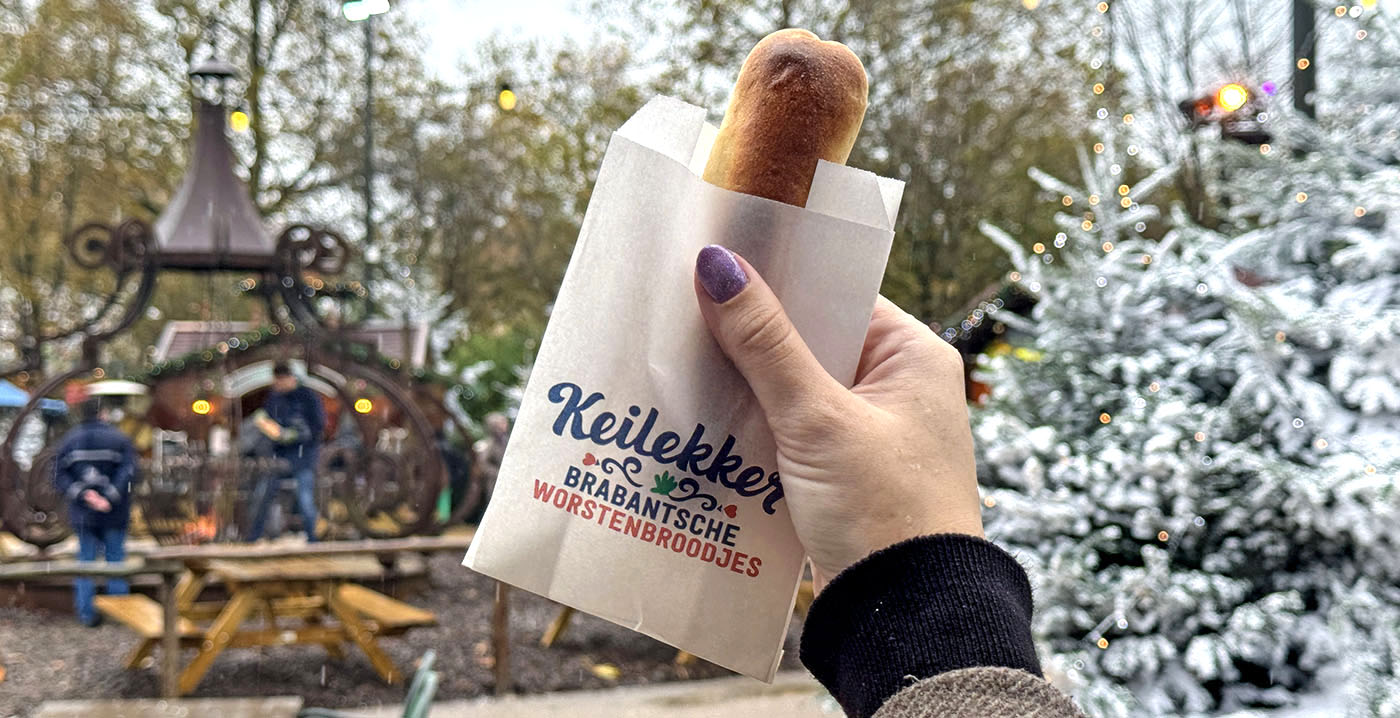 Keilekker worstenbroodjes in de Efteling