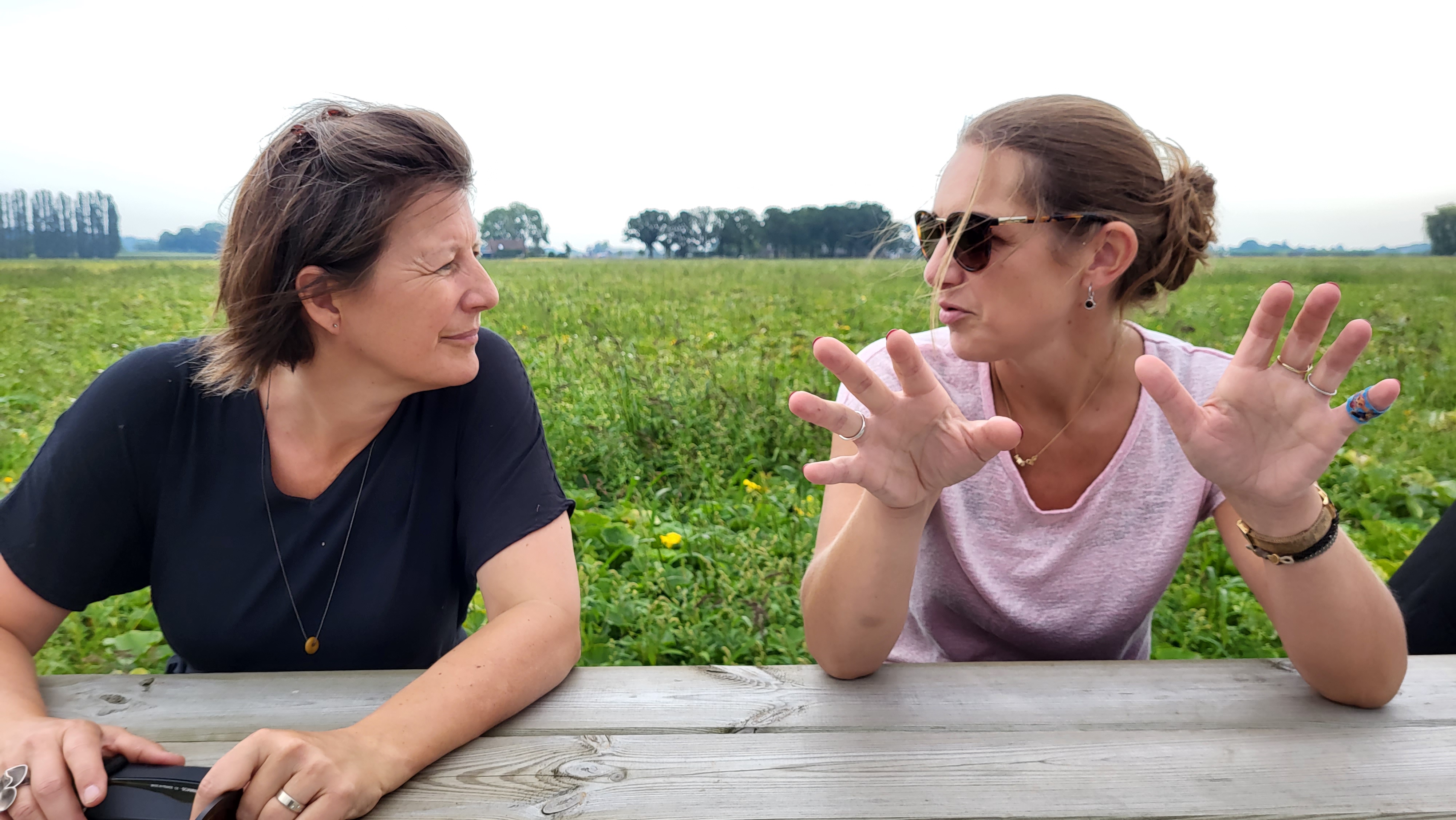 Food Inspiration's hoofdredacteur Maaike de Reuver in gesprek met Marieke Laméris 