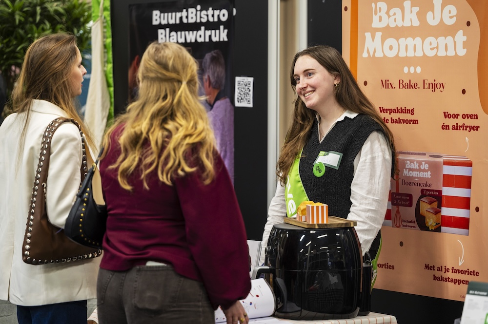 Odeke van den Hurk won in de categorie convenience met 'Bak je moment'