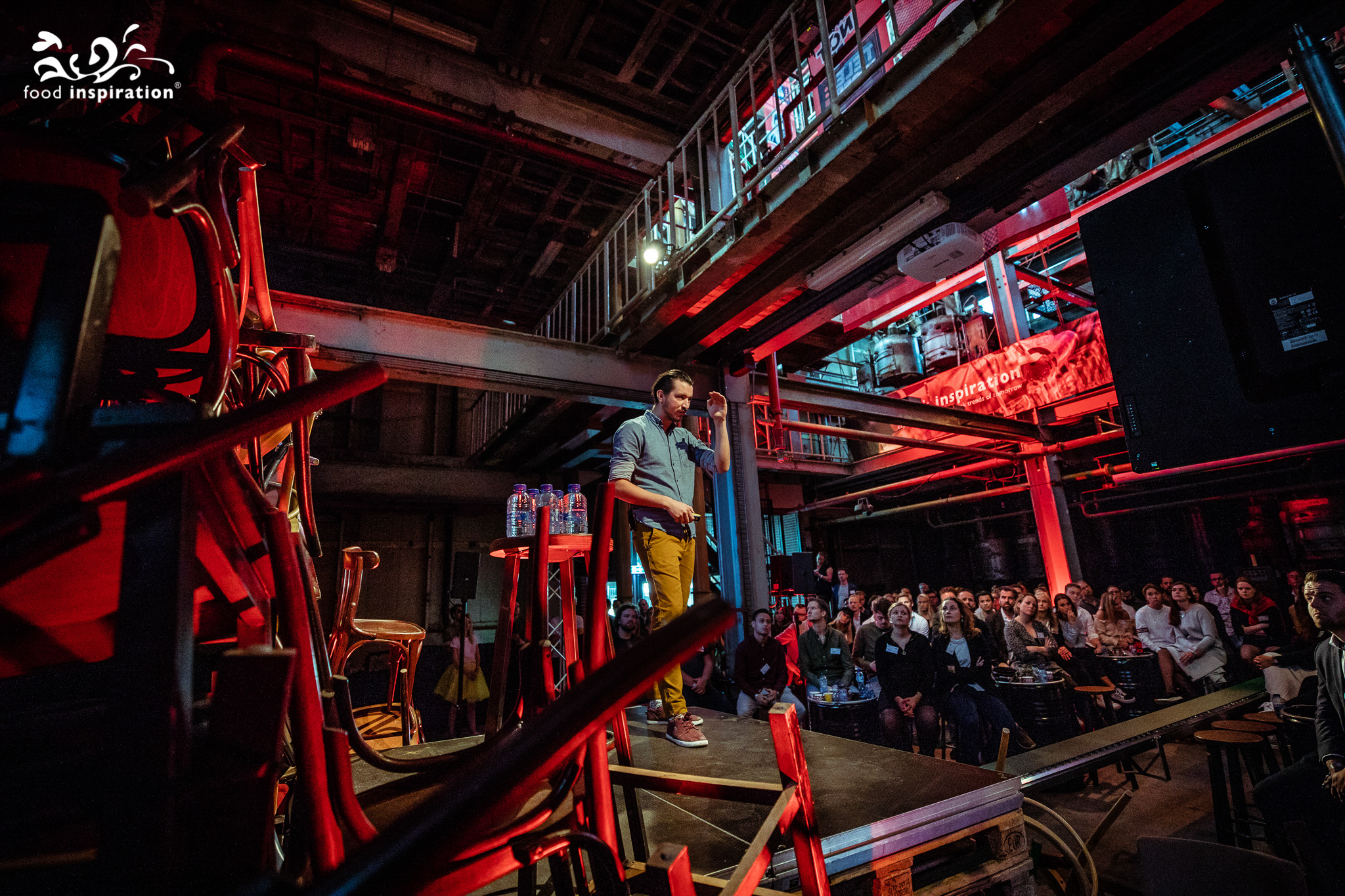 Op het food stage laten De Spijsbereiders tijdens de Food Inspiration Days hun visie op het menu van de toekomst zien én proeven