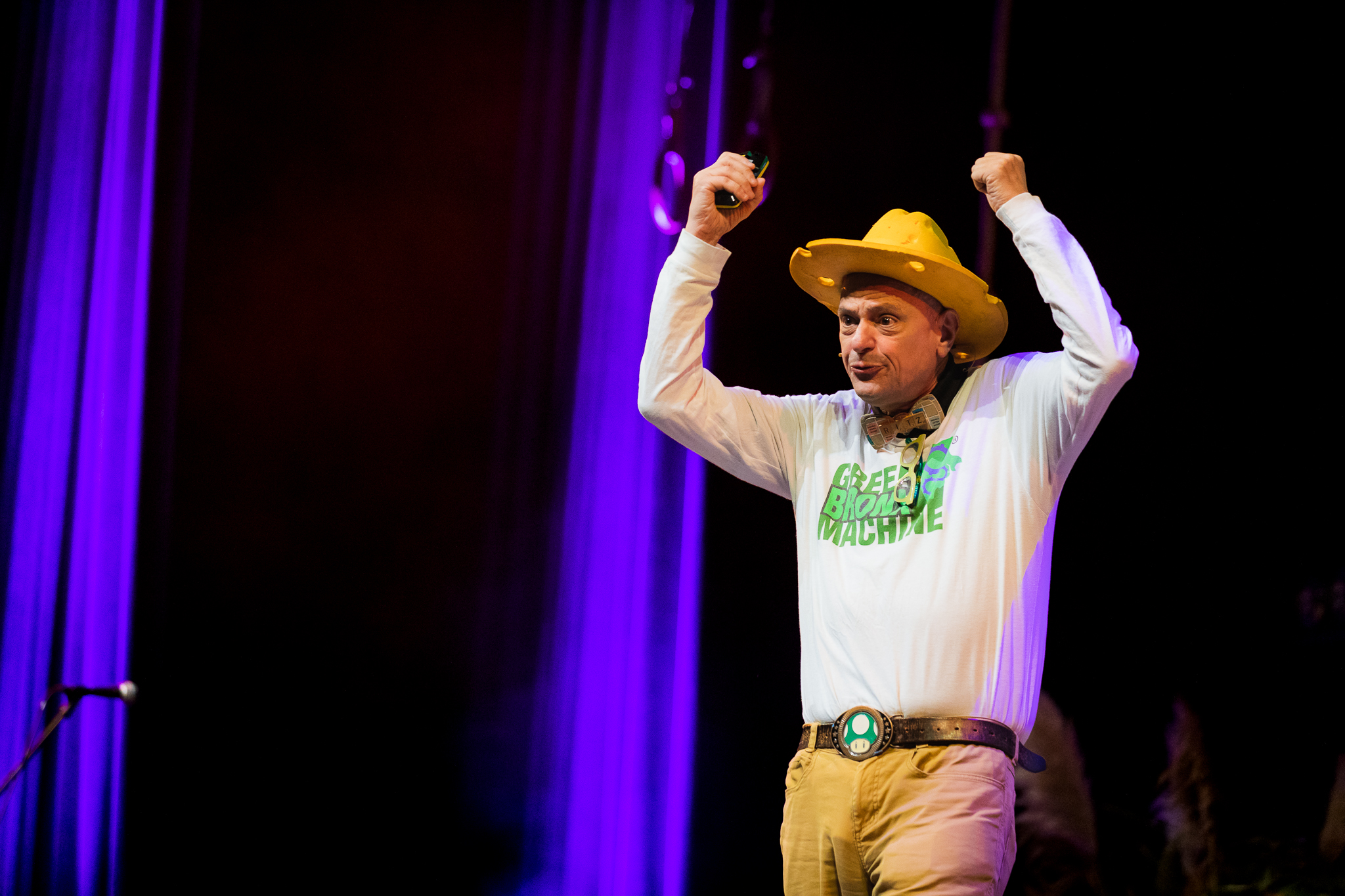 Stephen Ritz op de Food Inspiration Days, foto door: Floris Heuer