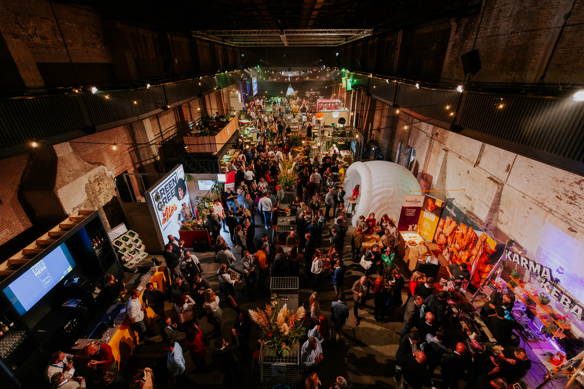 De foodmarkt op de Food Inspiration Days, foto door: Floris Heuer