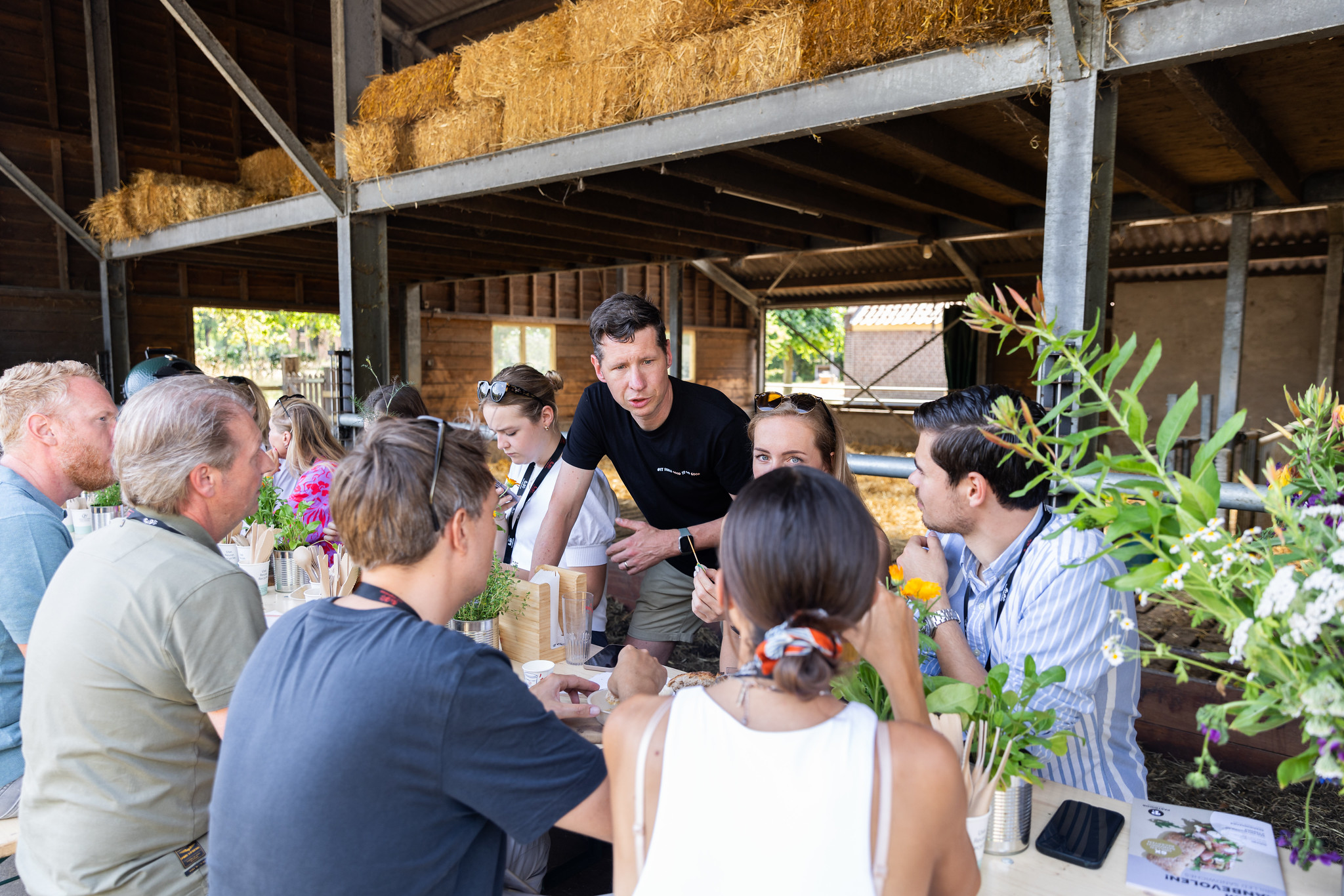 Joost de Vos tijdens Food Inspiration Days Outdoor