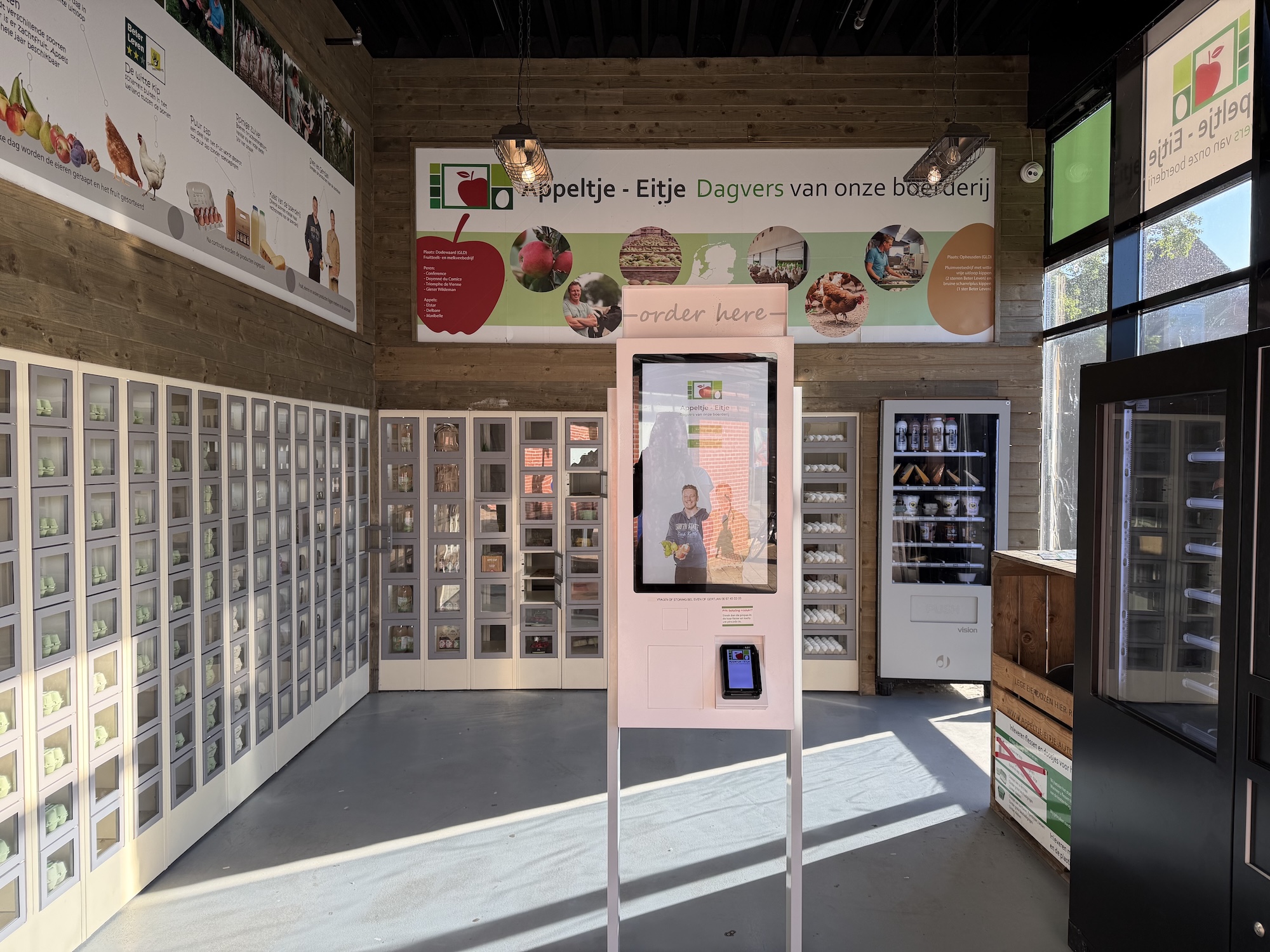 Appeltje-eitje opende in 2018 de eerste automatiek in regio Arnhem. Zij vestigen juist in stadskernen, dichtbij winkelend publiek (locatie Ede)