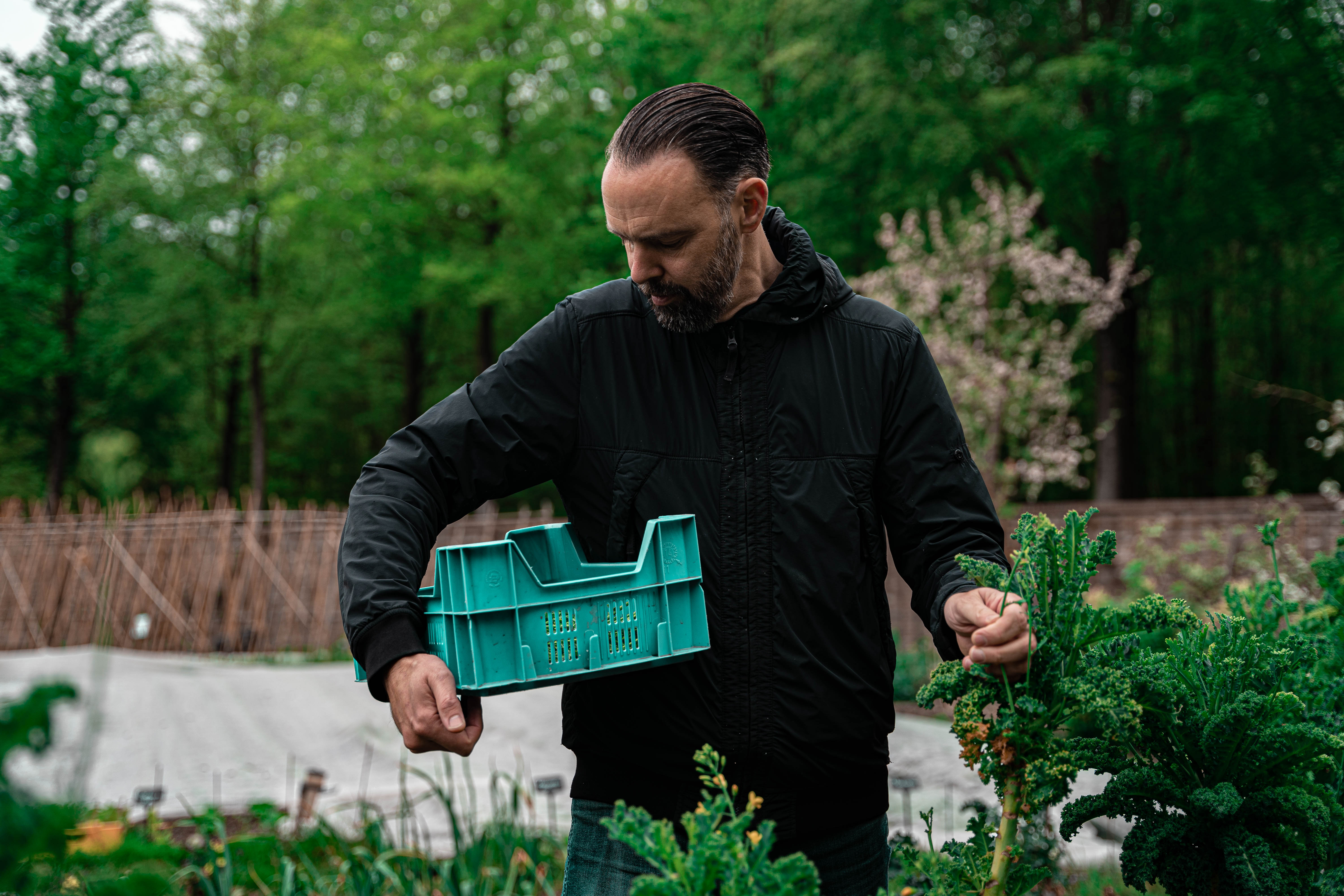 Van der Staak in De Ommuurde Tuin, foto door: Kees van Duinhoven