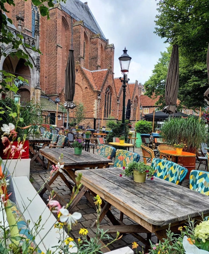 Terras Dikke Dirck, foto door: I am Amersfoort