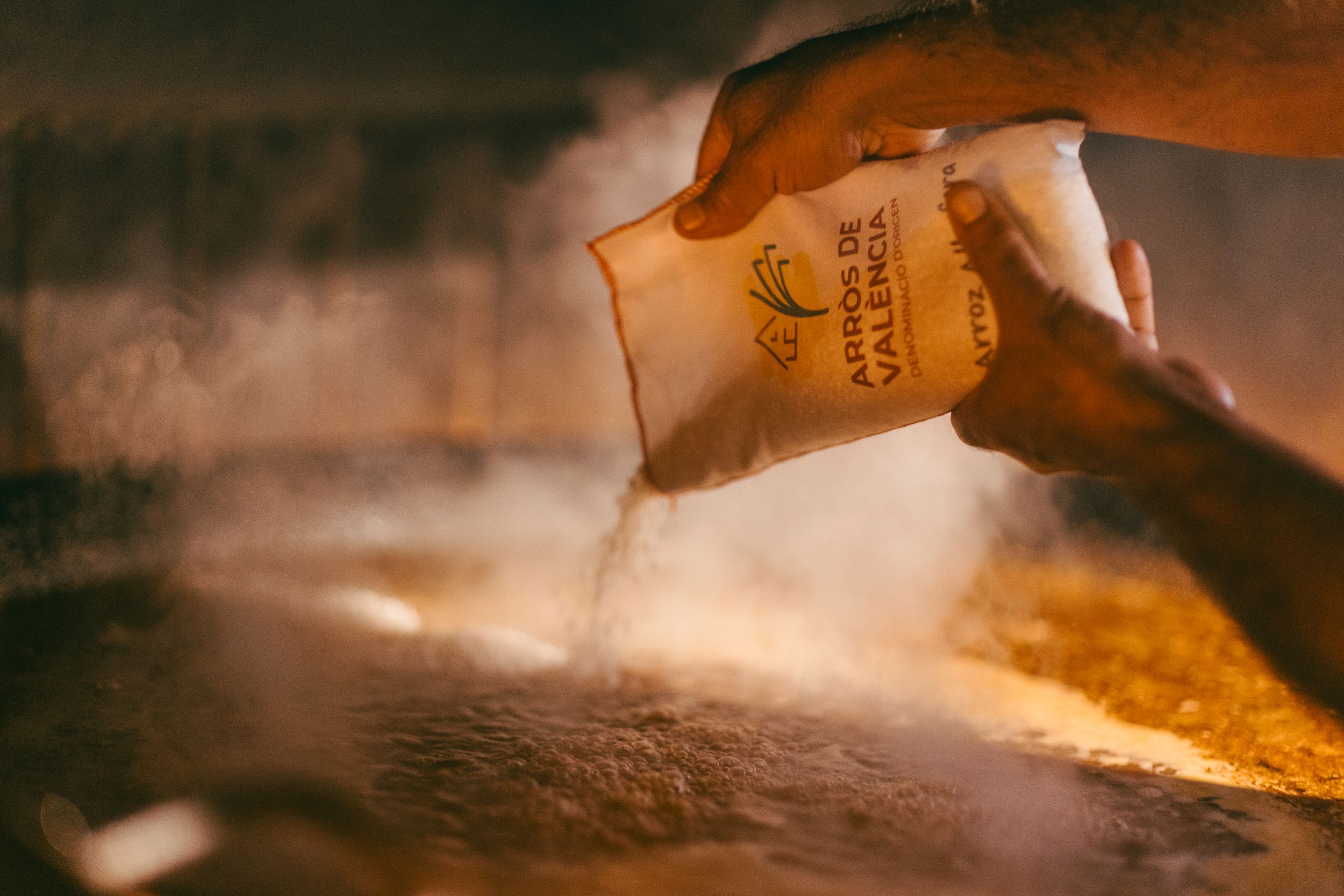 The best paella rice comes from Valencia