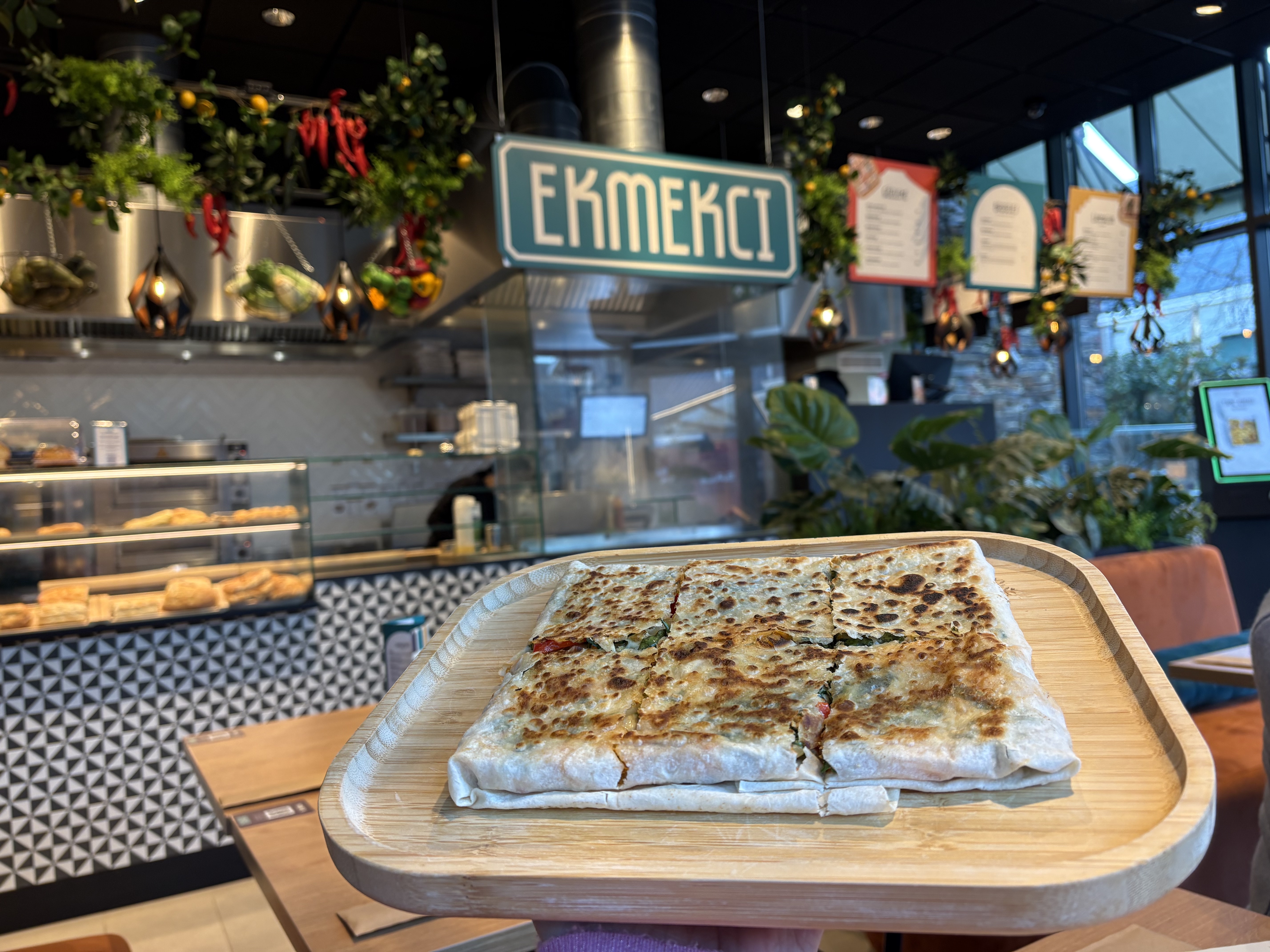 De gözleme van Ekmekci