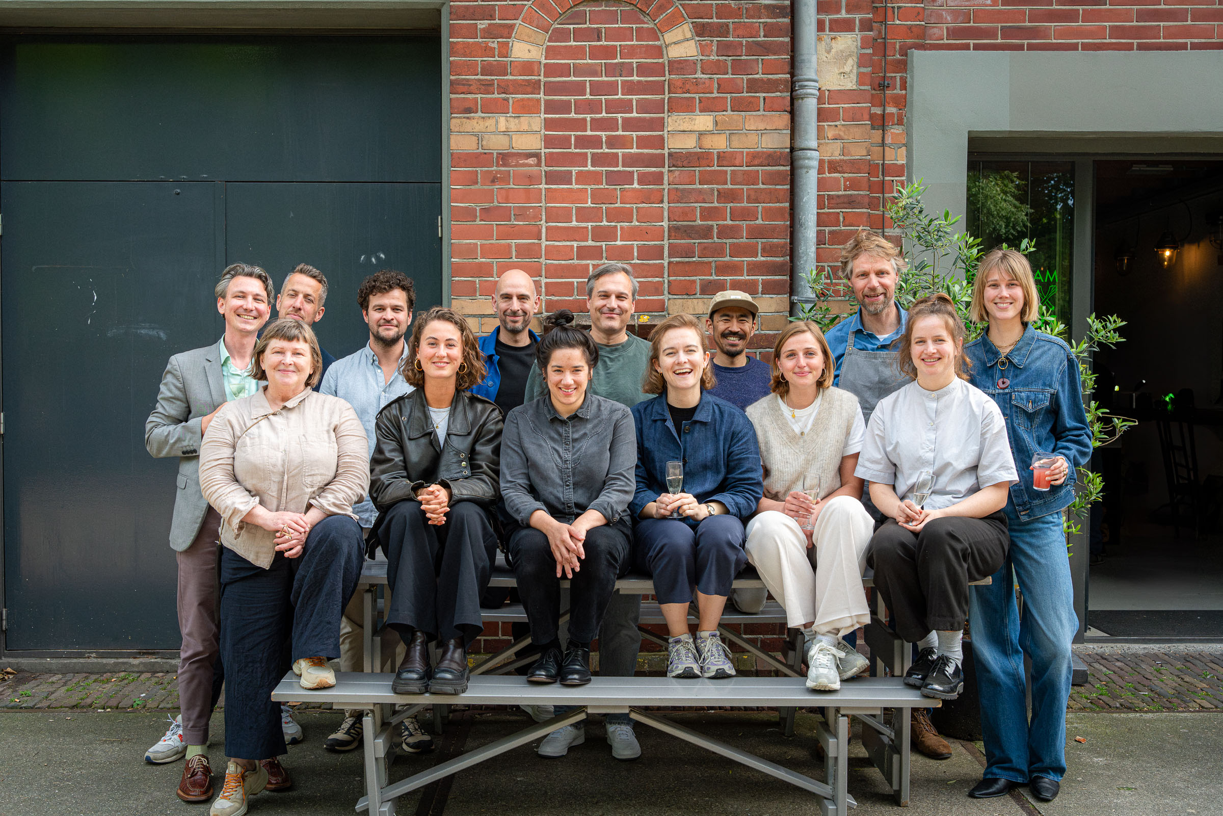 De deelnemers aan het kokumi-Low Food Lab