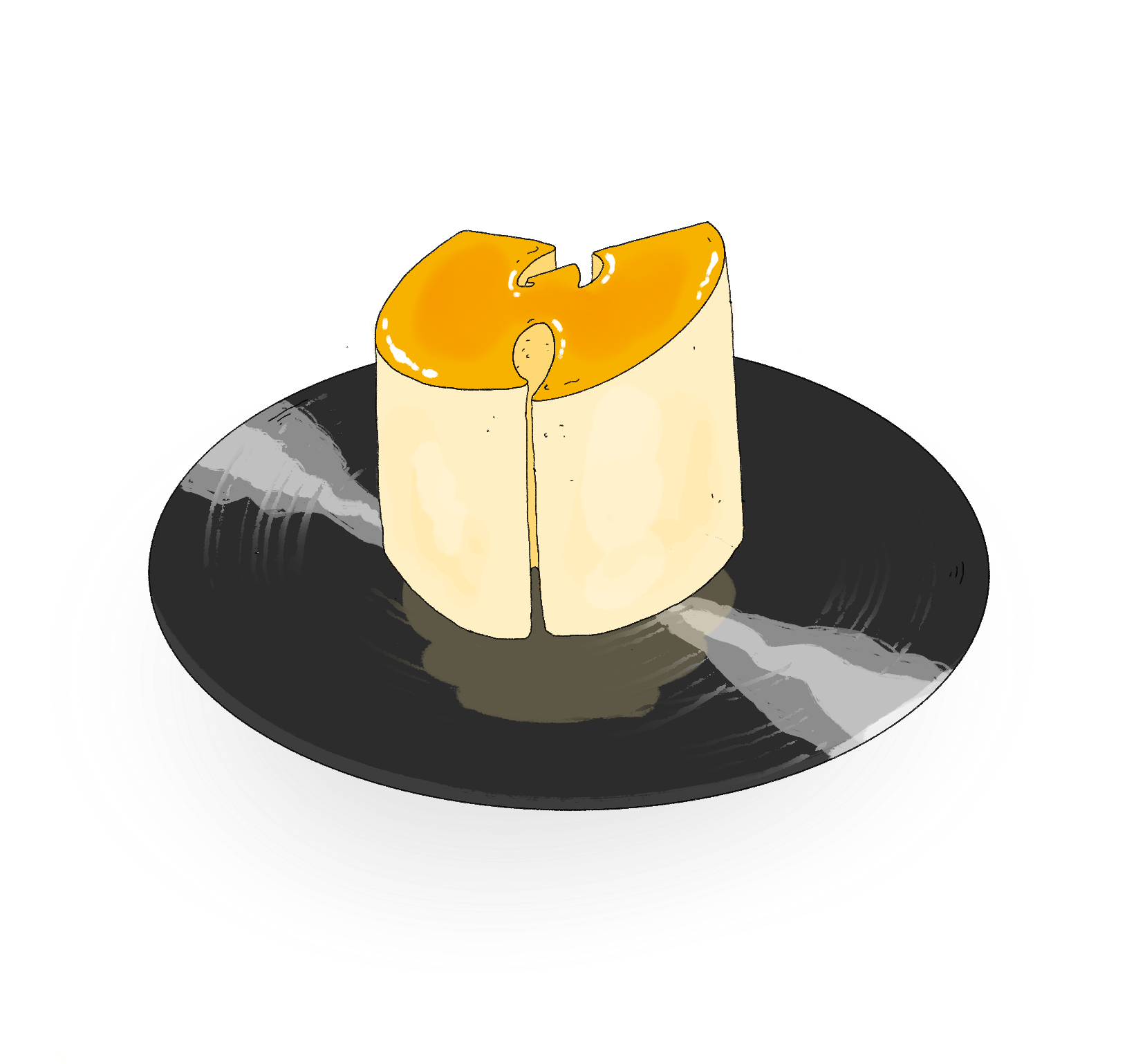 Wu Tang Flan, illustratie door Menah Wellen