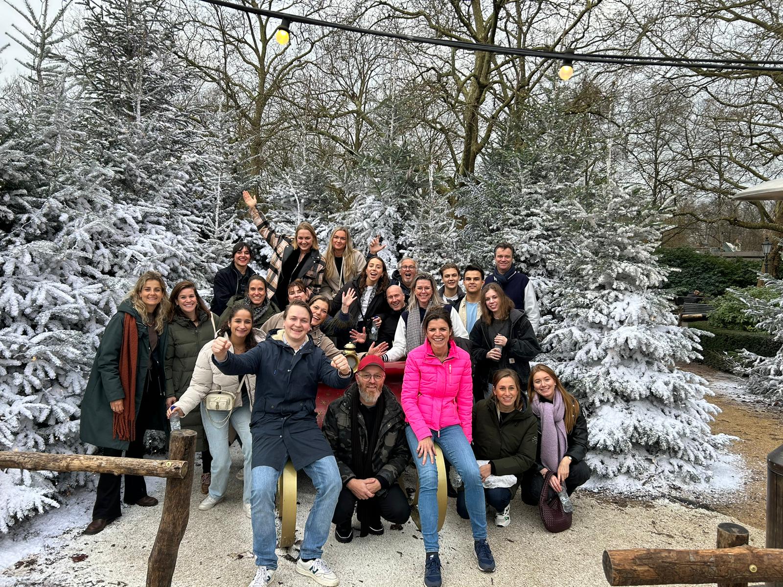 Het team van Food Inspiration, Foodservice Network en Shoot My Food in de Efteling