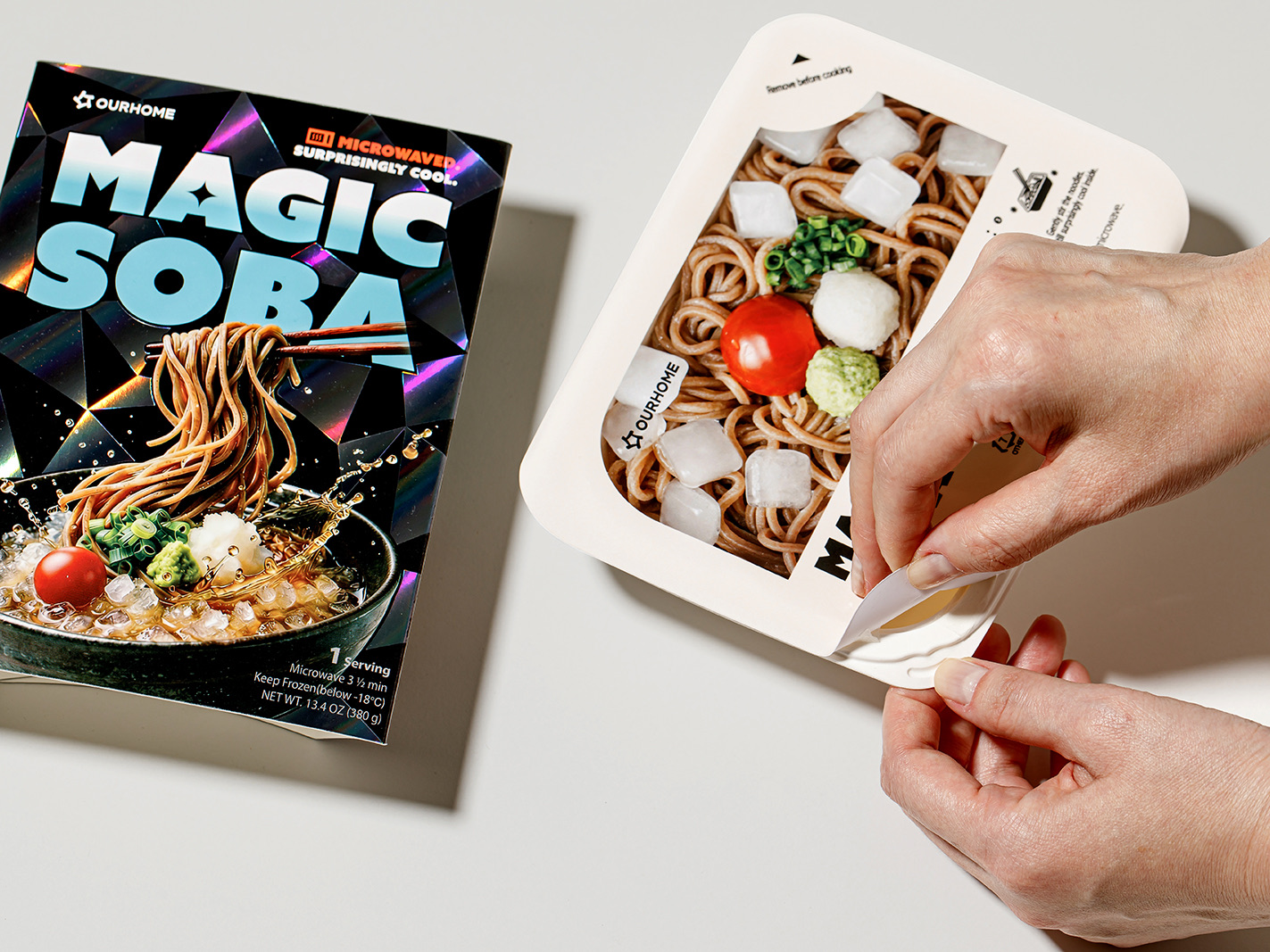 Magic soba maakt het supersimpel om thuis ijskoude noodles te bereiden