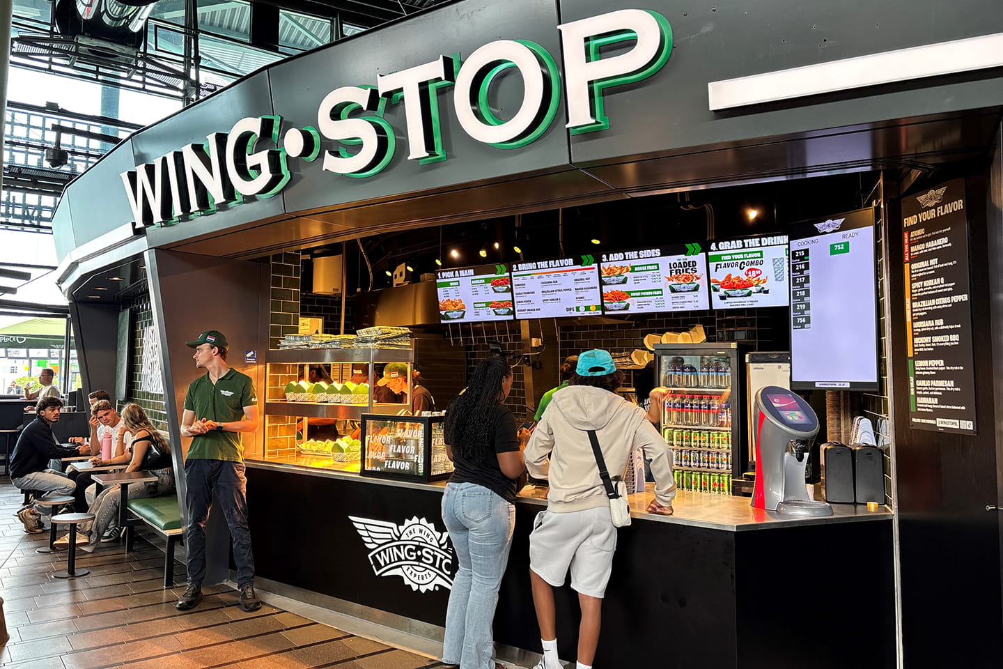Wingstop op Schiphol